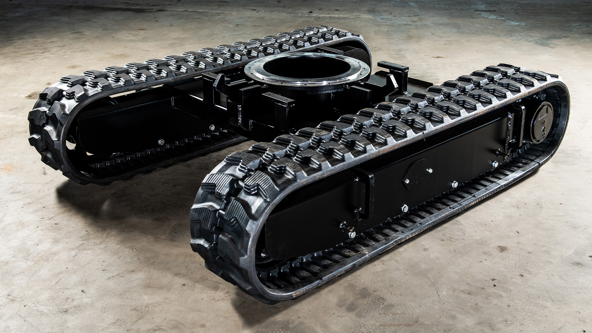 Petry Maschinenbau - Raupenunterwagen / Raupenfahrwerke mit Gummiketten